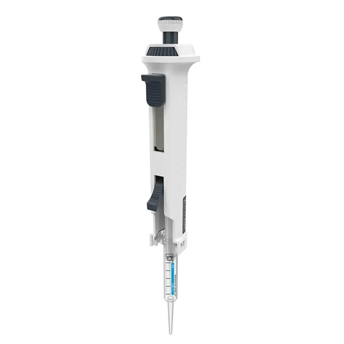 Mikropipeta, Dozownik laboratoryjny z pipetą ciągłą, regulowany dozownik ręczny końcówką 5 ml