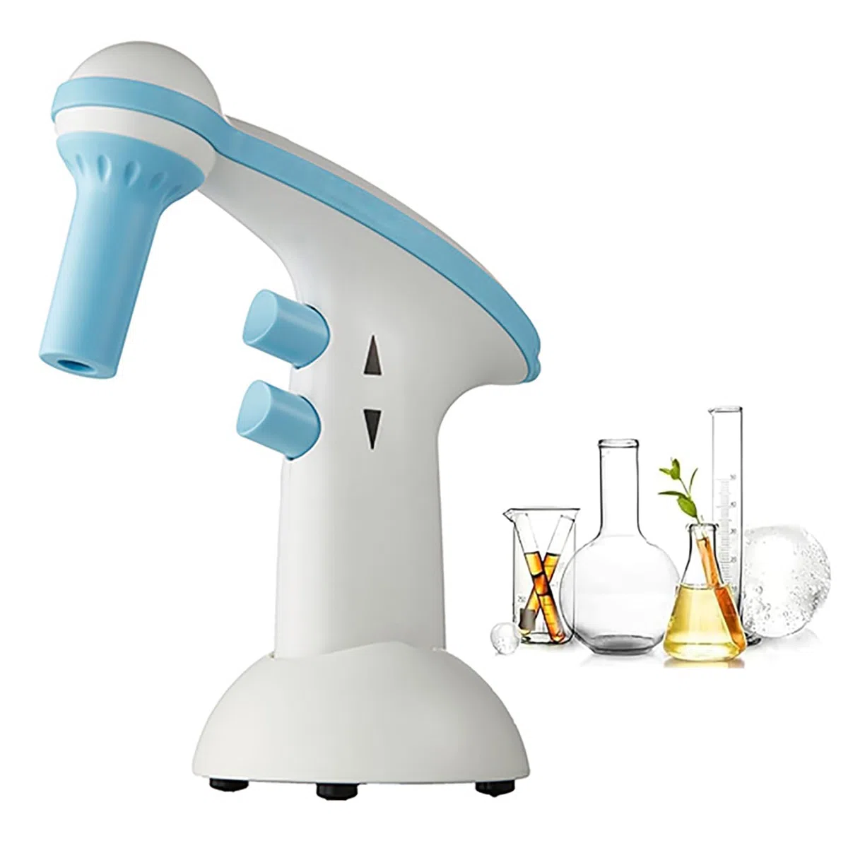 Pipety elektryczne 0,1-100 ml, cyfrowa pipeta automatyczna z filtrem 0,45 μm, precyzyjna regulacja objętości do eksperymentów laboratoryjnych i badań