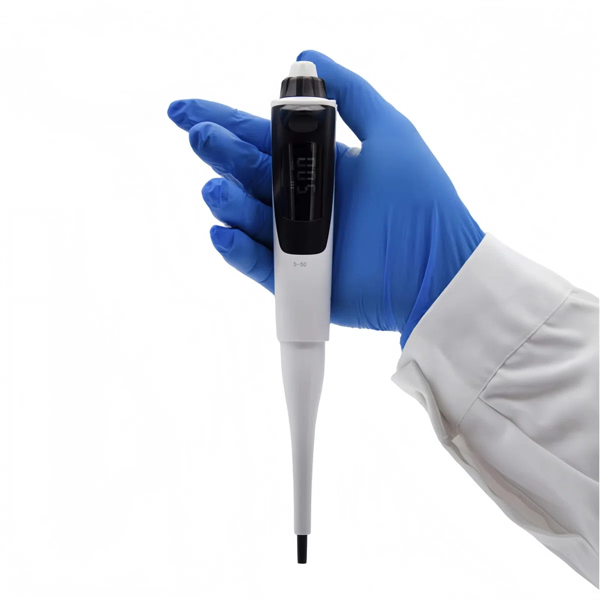 Mikropipeta, Automatyczna pipeta, końcówka pipety, laboratoryjna, szklana, pompka do pipet, kroplomierza, kontroler(0.5-10uL)