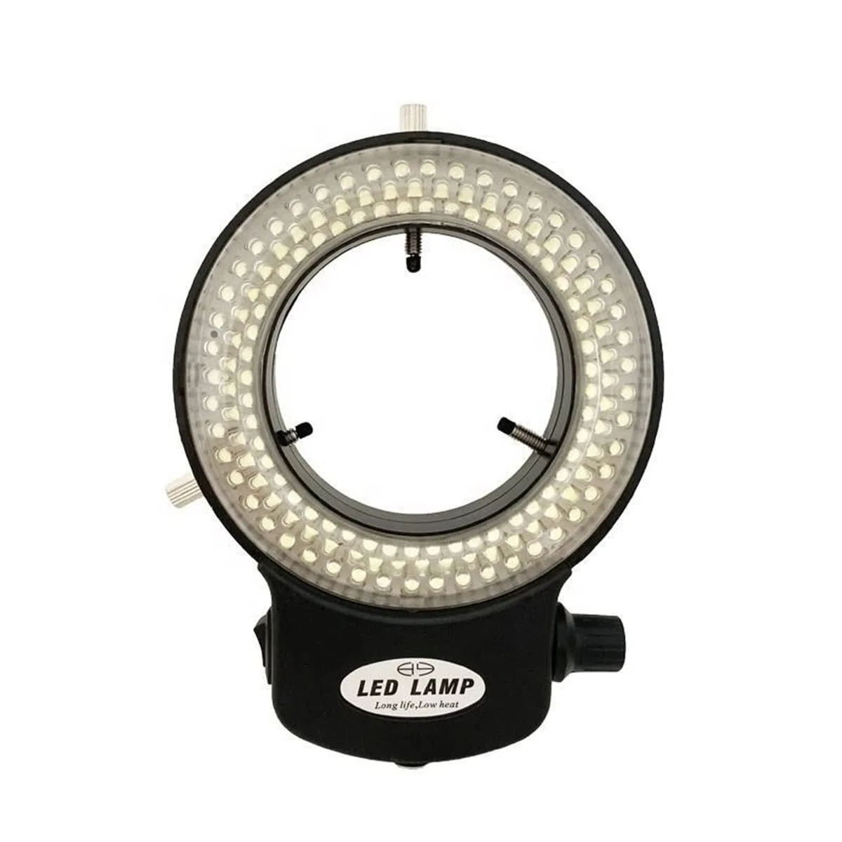 Zestaw akcesoriów do mikroskopu 144 LED Mikroskop Pierścień Mikroskopu Regulowana jasność Światło dla monokularowego Wideo Stereo Mikroskop Ostrza mikroskopu