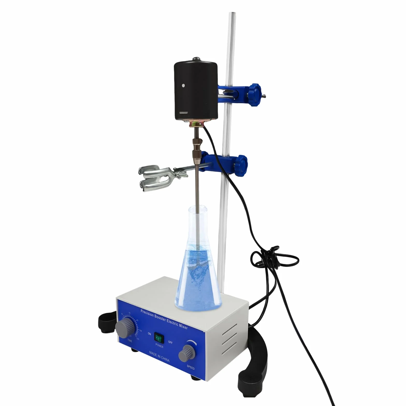 Mieszadło laboratoryjne Elektryczne Mieszadło zawieszone 220V 3000 obr/min Mieszadło laboratoryjne Mieszadło laboratoryjne Mikser precyzyjny 0-120 minut Timer