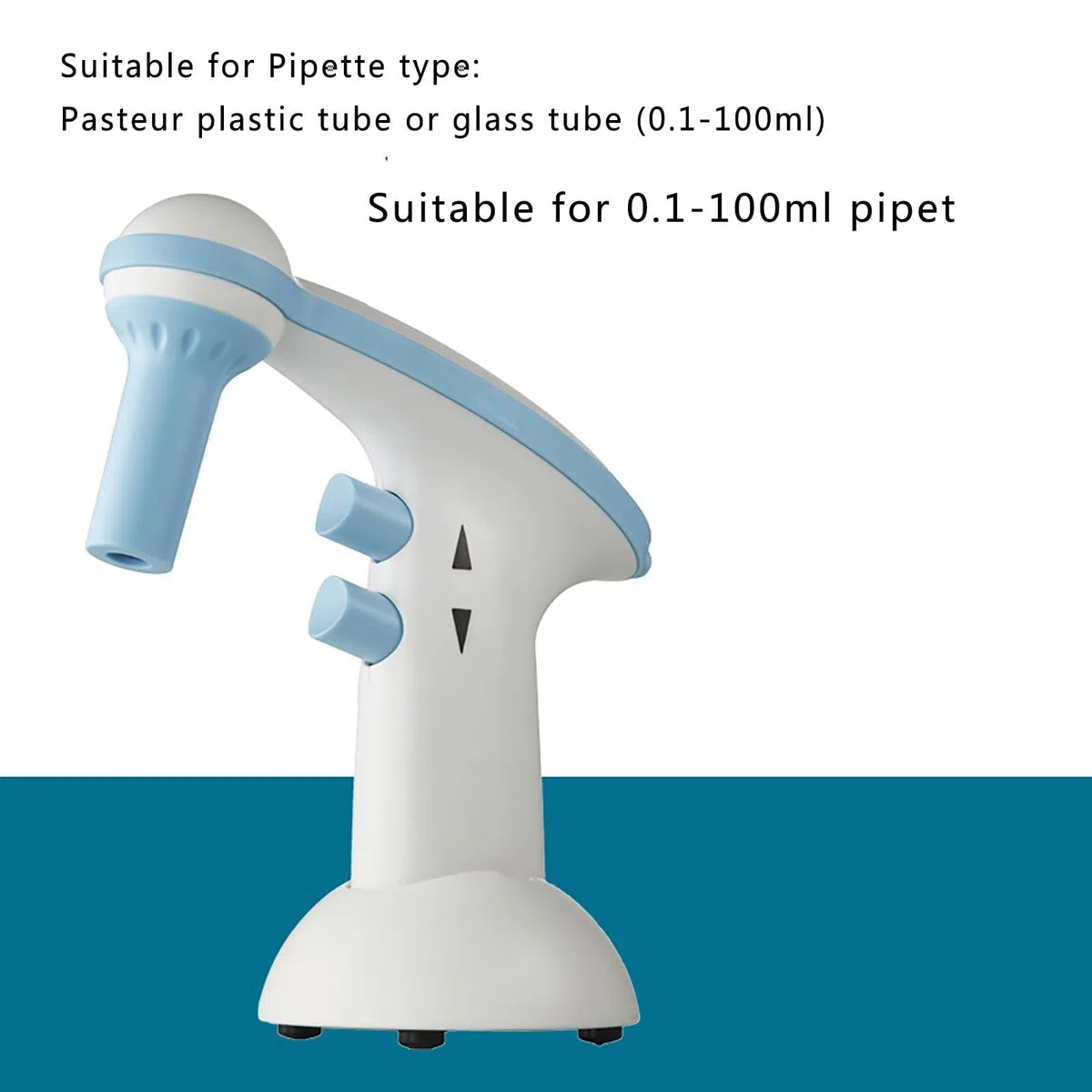 Elektryczny kontroler pipet, automatyczny wypełniacz pipet do 0,1-100 ml, pipetor laboratoryjny z filtrem hydrofobowym, idealny do zastosowań laboratoryjnych, precyzyjna obsługa cieczy