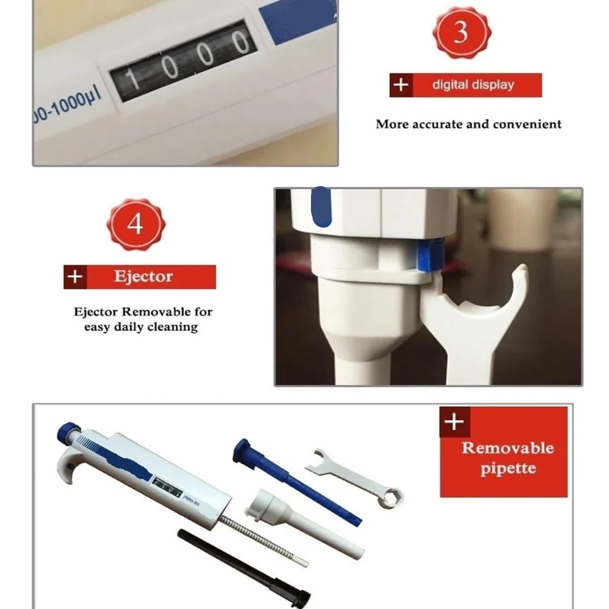 Pipety Pipety, Mikropipety Laboratoryjne, Podręcznik Materiałów Eksploatacyjnych Jednokanałowych,Laboratorium(0.1-2.5ul)