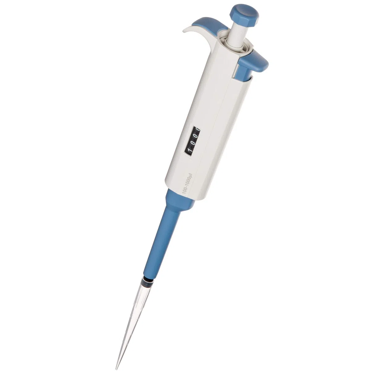 Kompletny zestaw mikropipetek 0,1 μl do 10 ml. 6 mikropitek (0,1-2,5 μl, 0,5-10 μl, 10-100 μl, 100-1000 μl, 1000-5000 μl, 2-10 ml); uchwyt pipety; 5 stojaków końcówki pipp sterylne skarpety