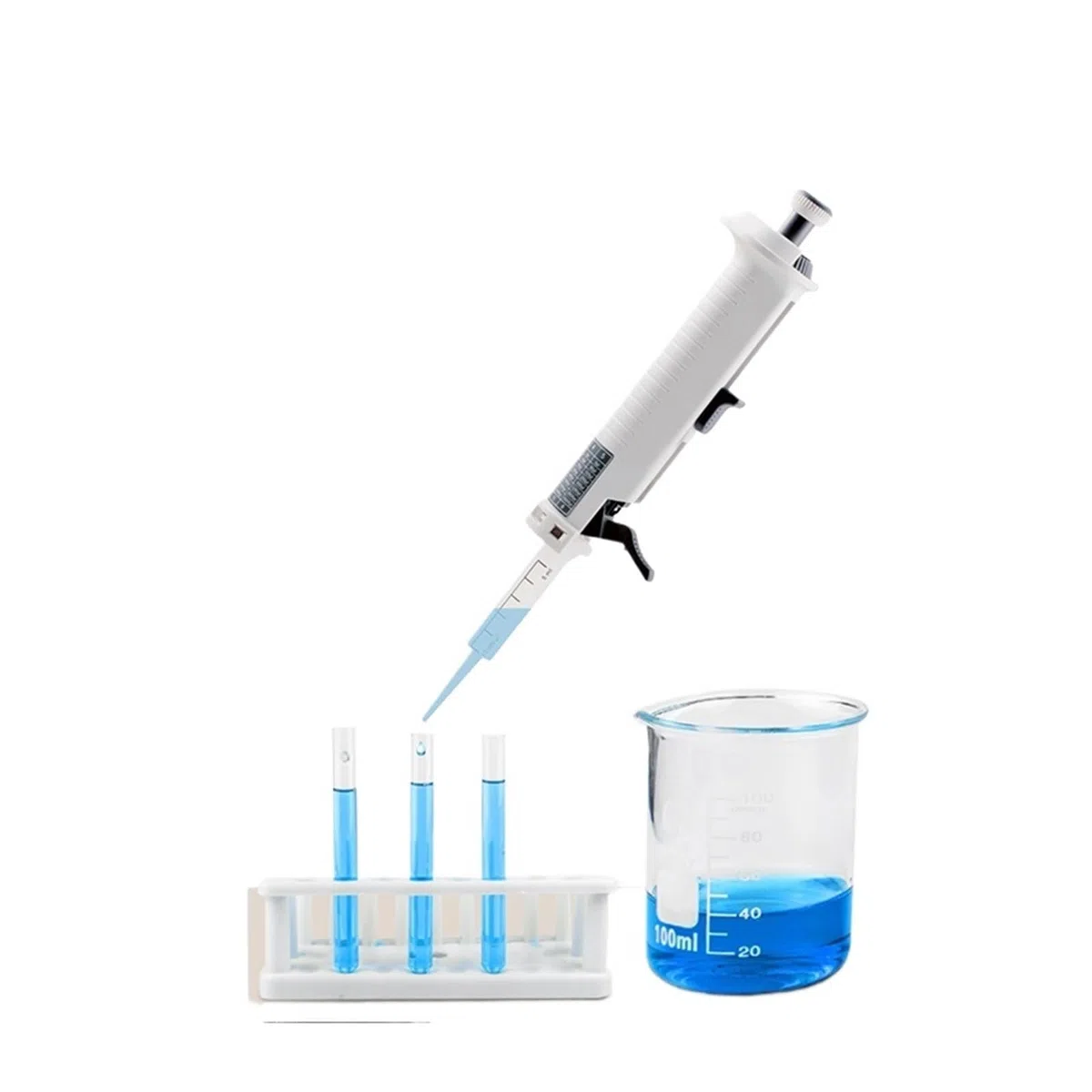 Pipeta Dozownik ciągły 0,5 ml-5 ml Pipeta do kreatywności Regulowana pipeta Kroplomierz Sprzęt laboratoryjny z końcówką 5 ml,Precyzja i dokładność