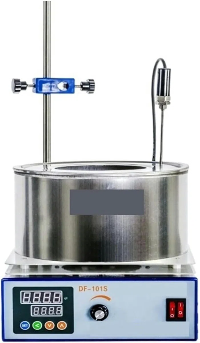 Mieszadło magnetyczne, 15 l, laboratoryjne, ogrzewanie, cyfrowy wyświetlacz, stała temperatura, woda, kąpiel, olej, garnek do kąpieli i roztworów grzewczych