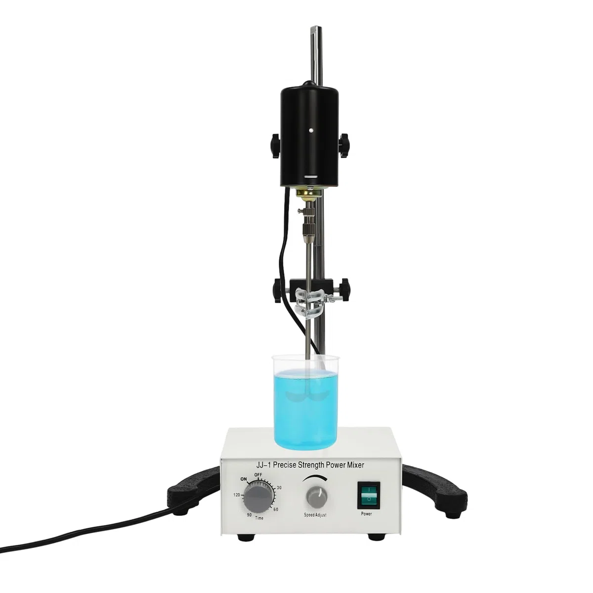 MINRS Mieszadło magnetyczne, 100 W, elektryczne mieszadło laboratoryjne, precyzyjne, 0-3000 obr./min, automatyczny mechaniczny mikser laboratoryjny, precyzyjny mikser