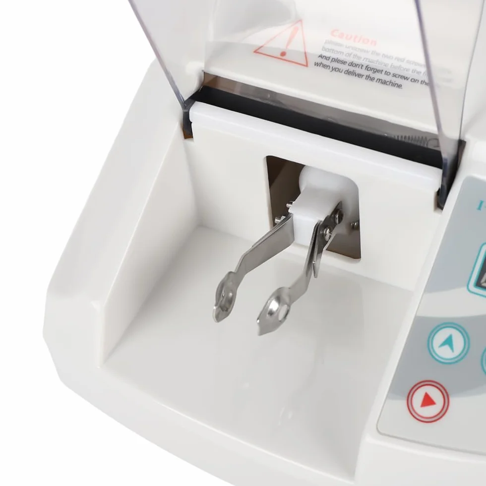 Mikser Dental Amalgamator – mieszacz amalgamatu do precyzyjnego mieszania | materiał ABS, wyświetlacz LED 220 V, 35 W