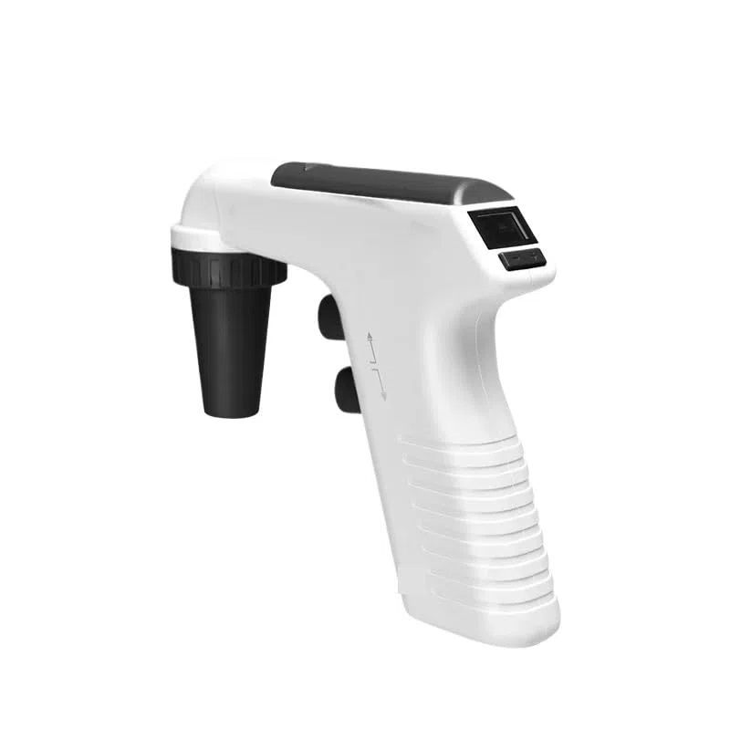 Mikropipeta, Elektroniczny sterownik pipety laboratoryjnej, pompa wspomagająca pipetę, zakres wydajności 0,1–100 ml, 6 regulowanych prędkości, napełniarka pipet